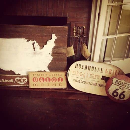 Road Trip Wedding Decor 10409191_791403324215543_2594098735979151267_n