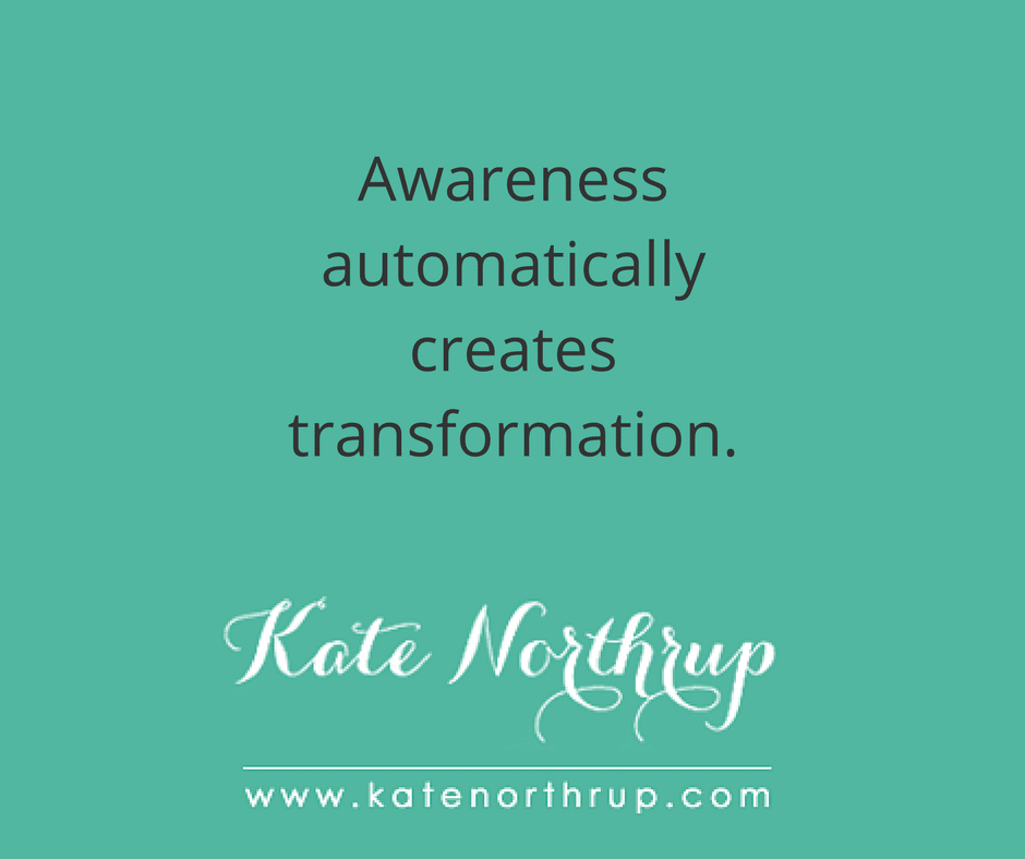 Awareness automatically creates transformation-tweet