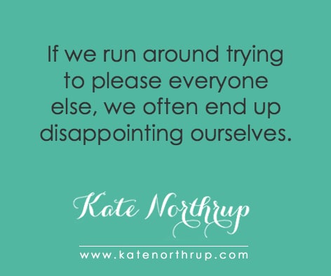 If we run around trying to please - Tweet