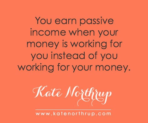 You earn passive Tweet
