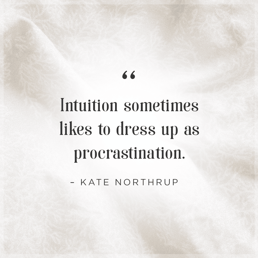 Why You Should Trust Your Procrastination