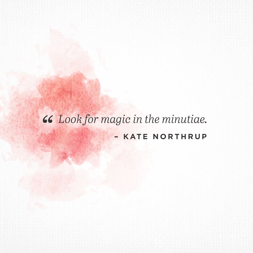 The Magic in the Minutiae